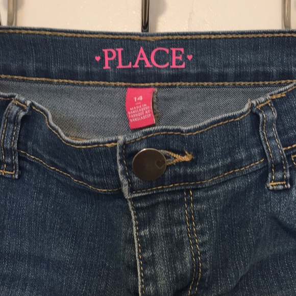 Children’s place Jean shorts- super stretchy! - Picture 2 of 3